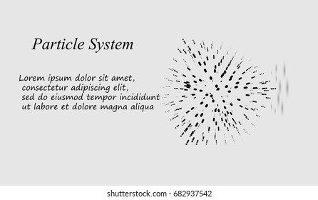 EPS10. 3d geometric vector background for business or science presentation.
