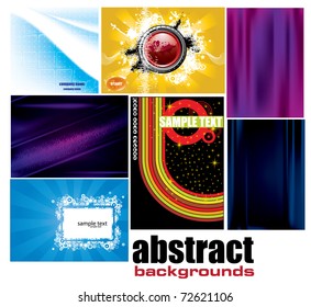 EPS10 abstract backgrounds