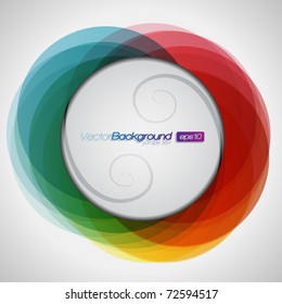 EPS10 Abstract Colorful Background Vector
