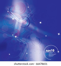 EPS10 abstract composition - vector illustration