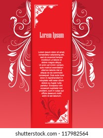 eps10 abstract elegant floral background