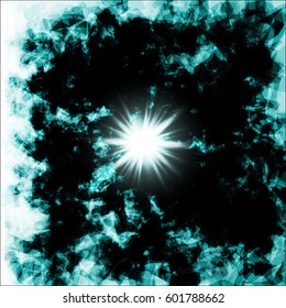 eps10. Abstract future technology concept, cyber hi-tech background. Science fiction futuristic design.  Tunnel illustration.  