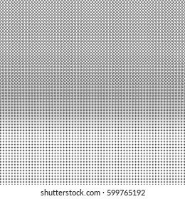 eps10. Abstract geometric black and white graphic design print halftone pattern
