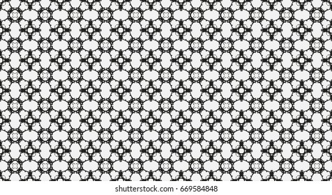 EPS10. Abstract geometric black and white art pattern