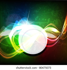eps10 abstract glow background