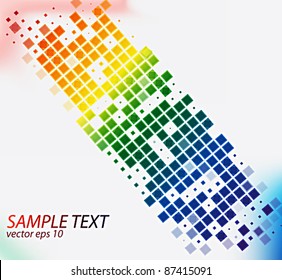 eps10 abstract mosaic vector illustration