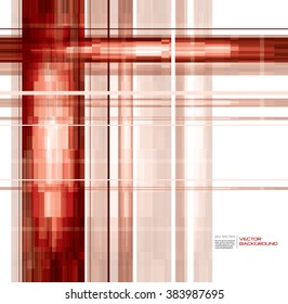 Eps10 Abstract Red Background.
