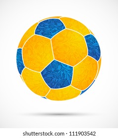 eps10, abstract soccer ball