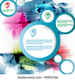 eps10 abstract vector background design