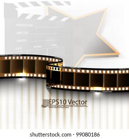 eps10 abstract vector cinematography background design