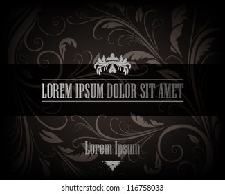 eps10 abstract vector design - elegant swirl background