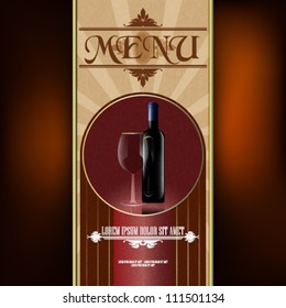 eps10 abstract vector vintage design label