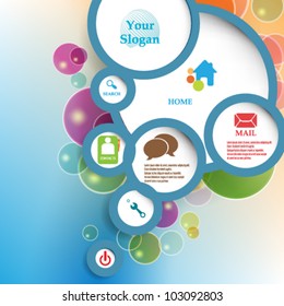 eps10 abstract web design