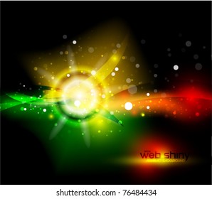 Eps10 black vector background
