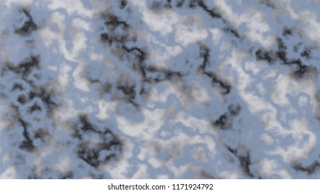 Eps10. Black and white liquid texture, watercolor hand drawn marbling illustration, abstract vector background
