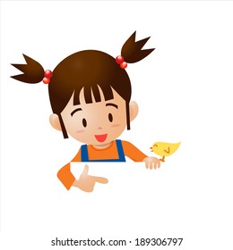 eps10 cartoon point isolated 