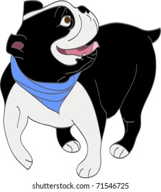 EPS10, Cheerful English Bulldog