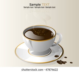 Ilustración Del Café Eps10
