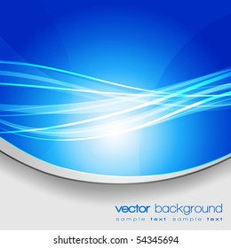 EPS10 colorful abstract lines with vector background