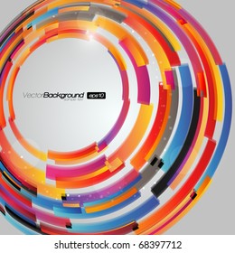 EPS10 Colorful Abstract Vector Background