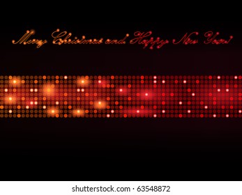 EPS10 Colorful Christmas Dots Abstract Vector Background