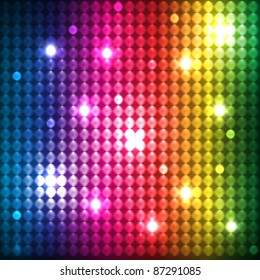 EPS10 Colorful Dots Abstract Vector Background