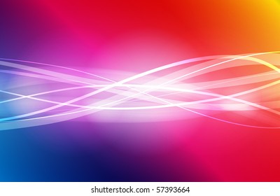 EPS10 Colorful Lines Vector Design