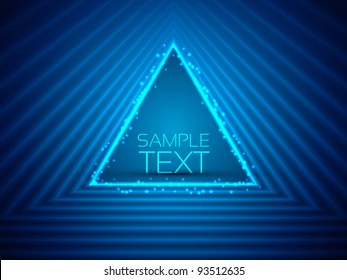 EPS10 Colorful Triangles Abstract Vector Background