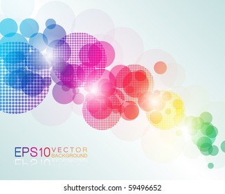 EPS10 Colorful Vector Background