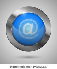 EPS10 Contacts Button. Perfect for your website or app or any use you want to make of it.