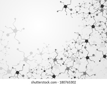 eps10, dna molecule, abstract background 