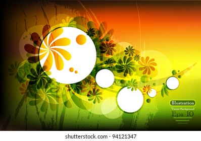 eps10 elegant abstract vector wave background