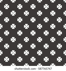 EPS10 file. Seamless floral geometric pattern. Vintage background.