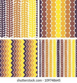 EPS10 file. Seamless retro geometric pattern