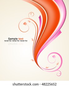 Eps10 floral Background