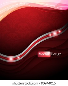 Eps10 Futuristic Colorful Modern Abstract Wave Design