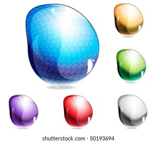 eps10 glossy icon