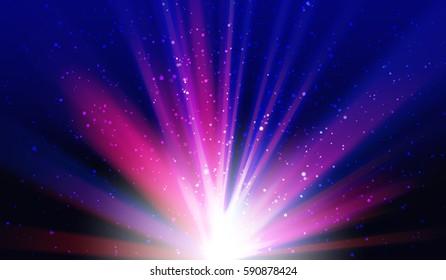 EPS10. light neon party background easy all editable