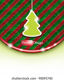 Eps10 Modern Vector Christmas Concept Design