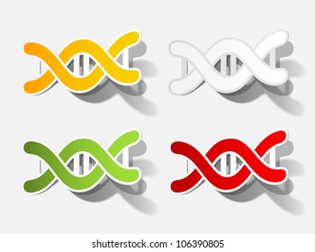 eps10, molecule in the form of a sticker