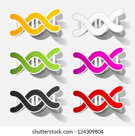 eps10, molecule in the form of a sticker