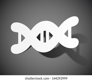 eps10, molecule in the form of a sticker