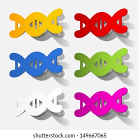 eps10, molecule in the form of a sticker