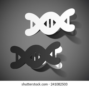 eps10, molecule in the form of a sticker