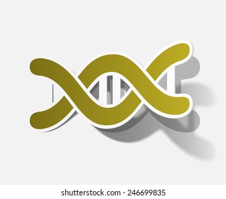 eps10, molecule in the form of a sticker