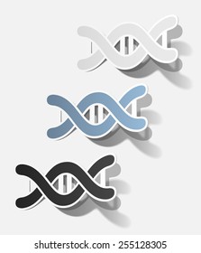 eps10, molecule in the form of a sticker