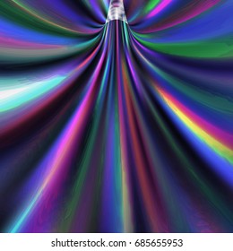 Eps10. A molehill, a tunnel in space. Curvature of time and space.