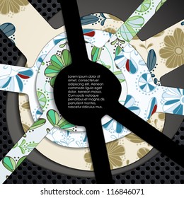 eps10, multi layered abstract background