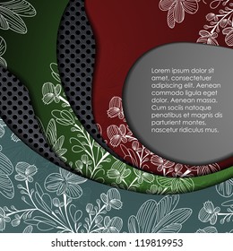 eps10, multi layered abstract background