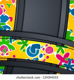 eps10, multi layered abstract background